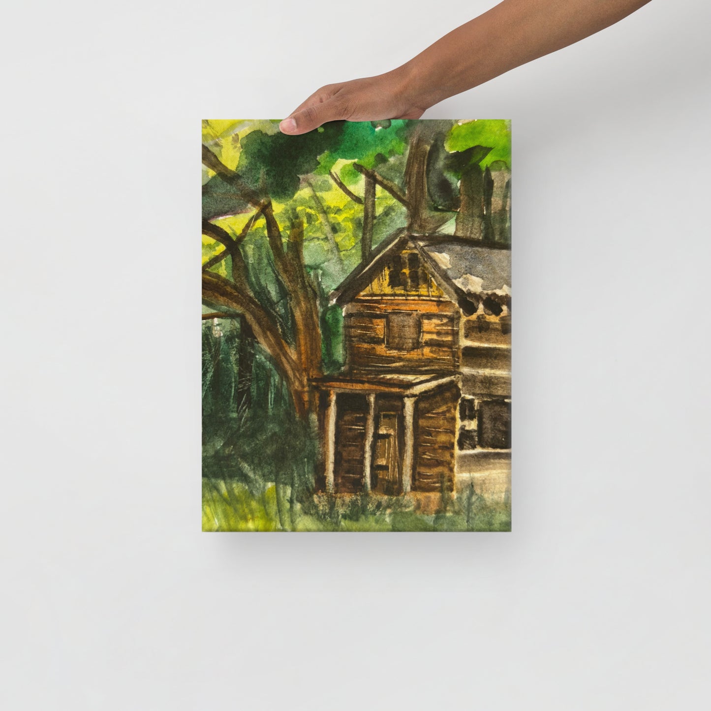 Secret Shelter Canvas Print (12" x 16")