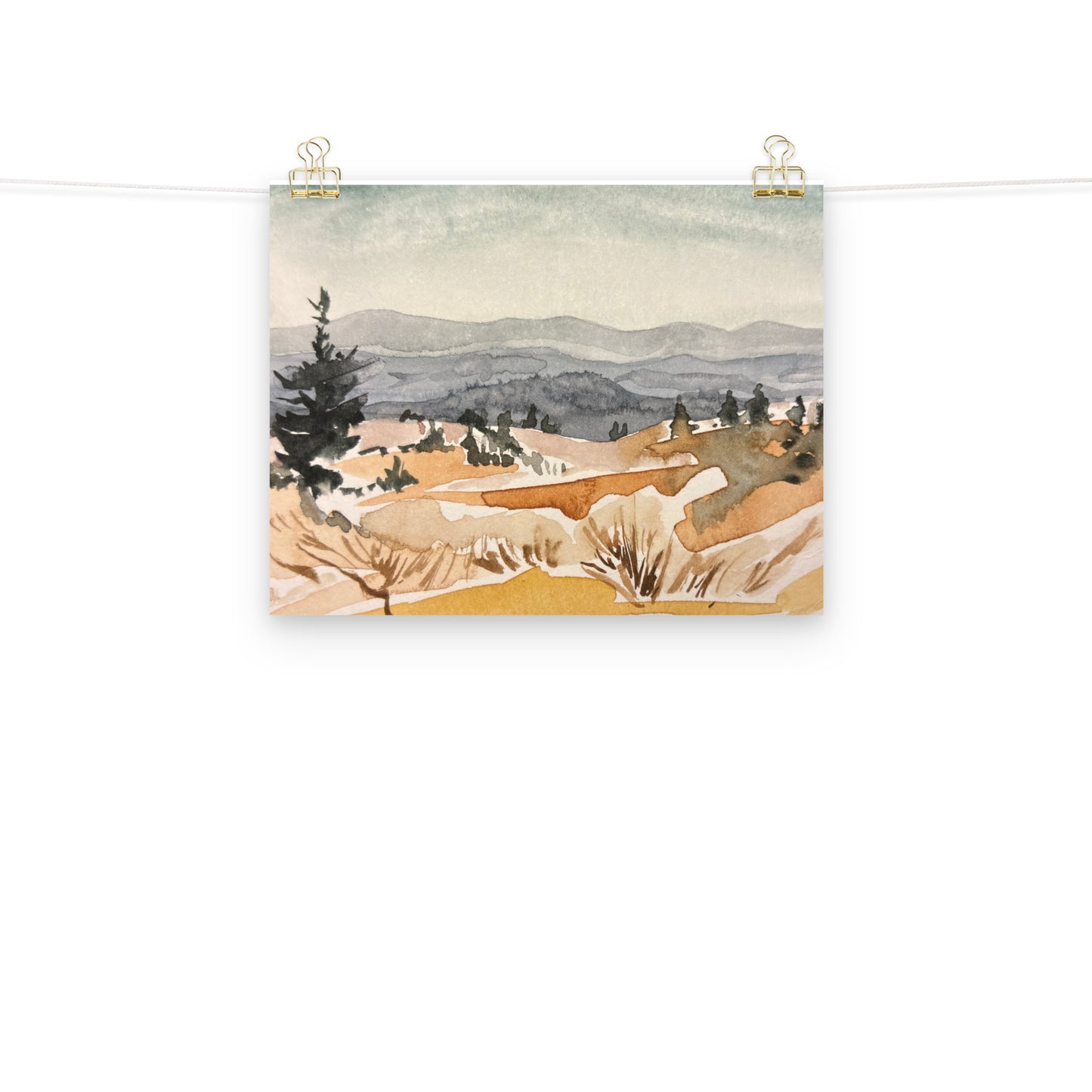 Ridgelines Print (AT Book Cover!)
