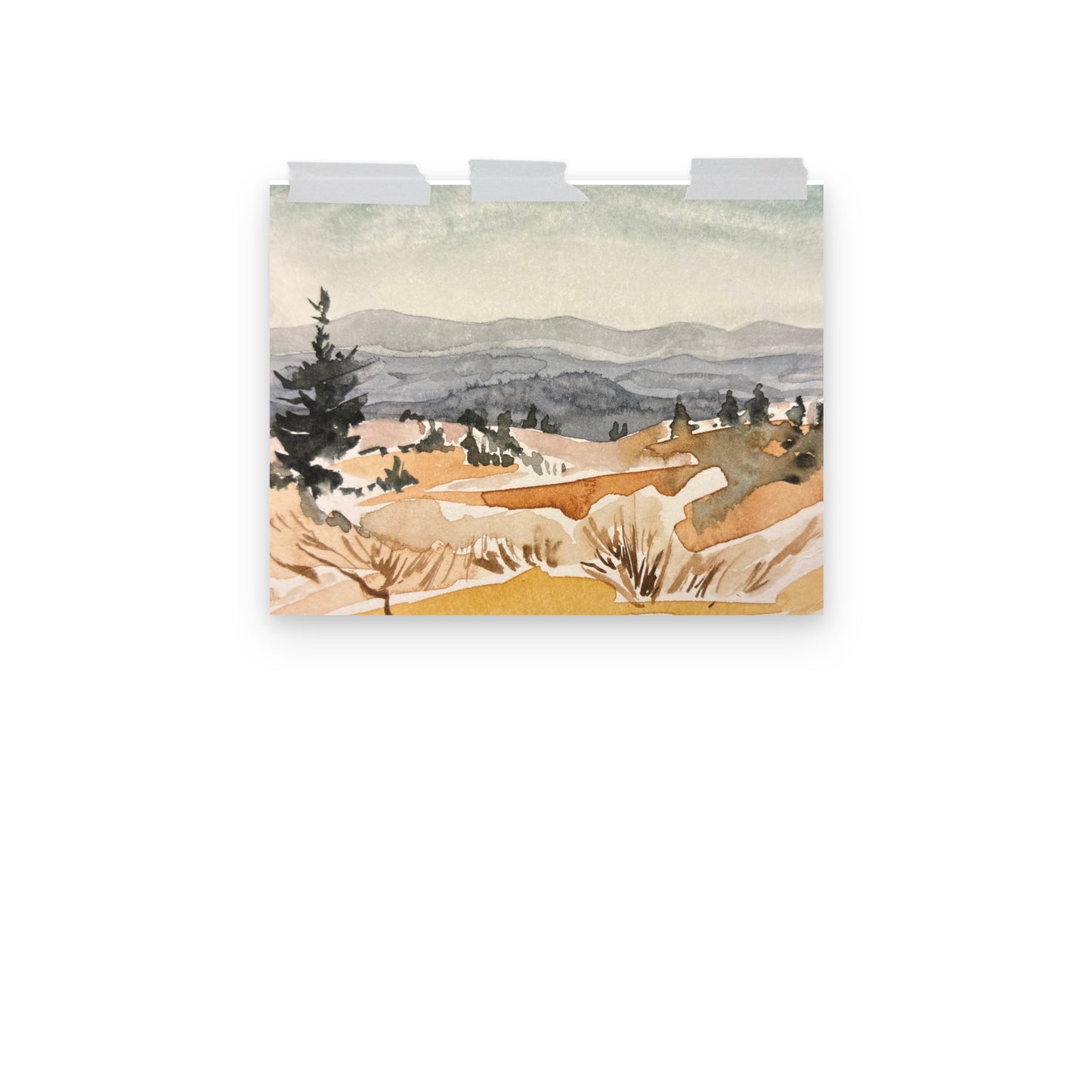Ridgelines Print (AT Book Cover!)