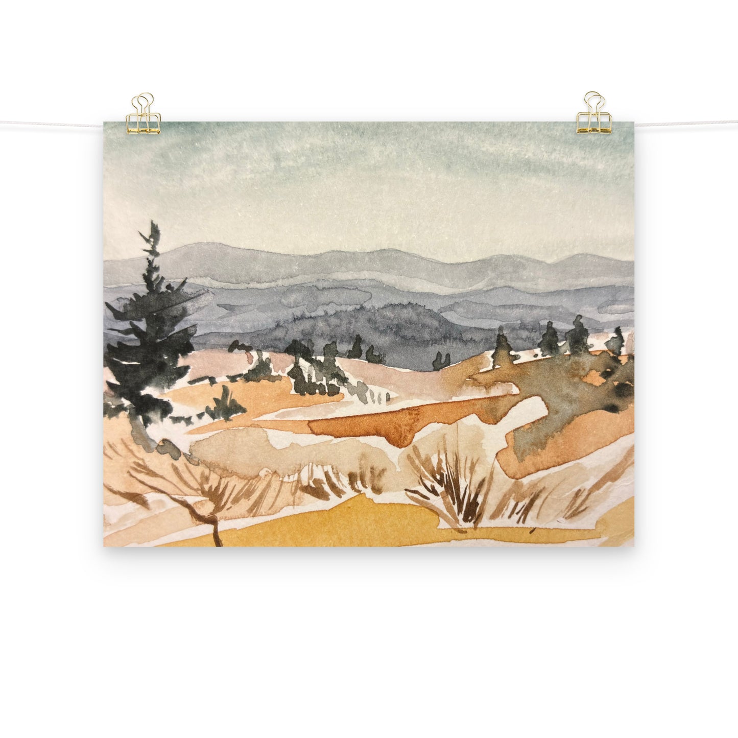 Ridgelines Print (AT Book Cover!)