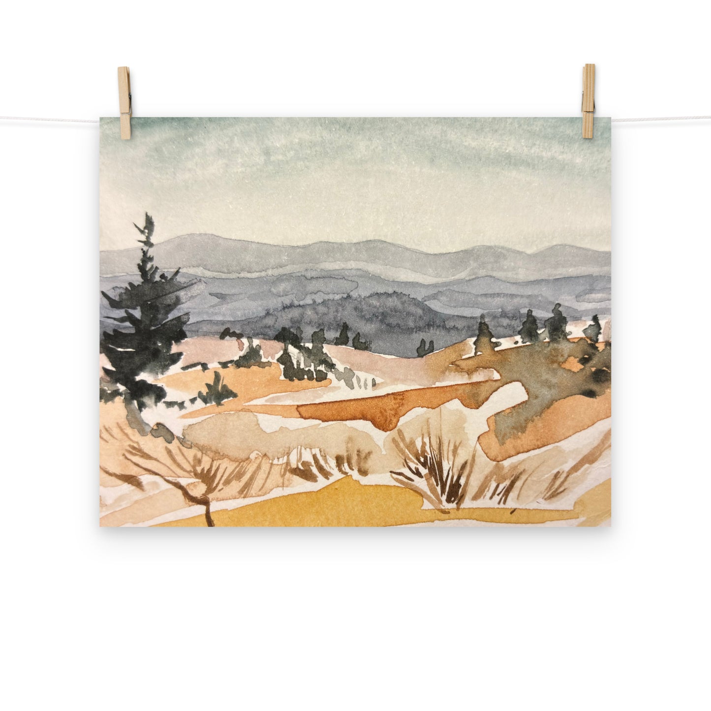 Ridgelines Print (AT Book Cover!)