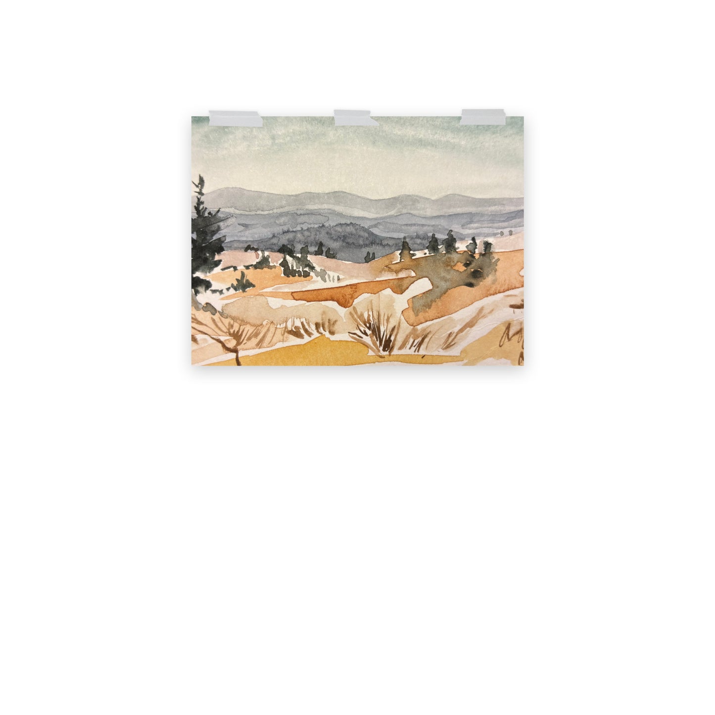 Ridgelines Print (AT Book Cover!)