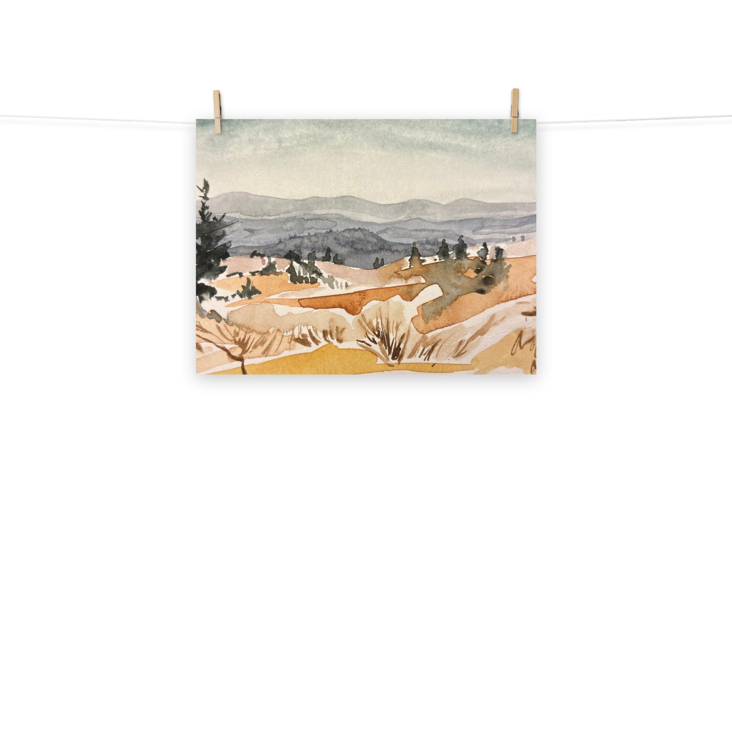 Ridgelines Print (AT Book Cover!)