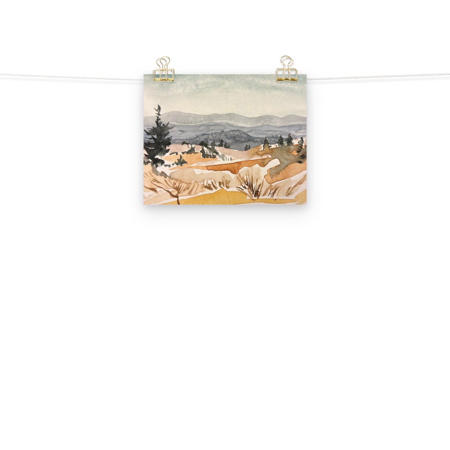 Ridgelines Print (AT Book Cover!)