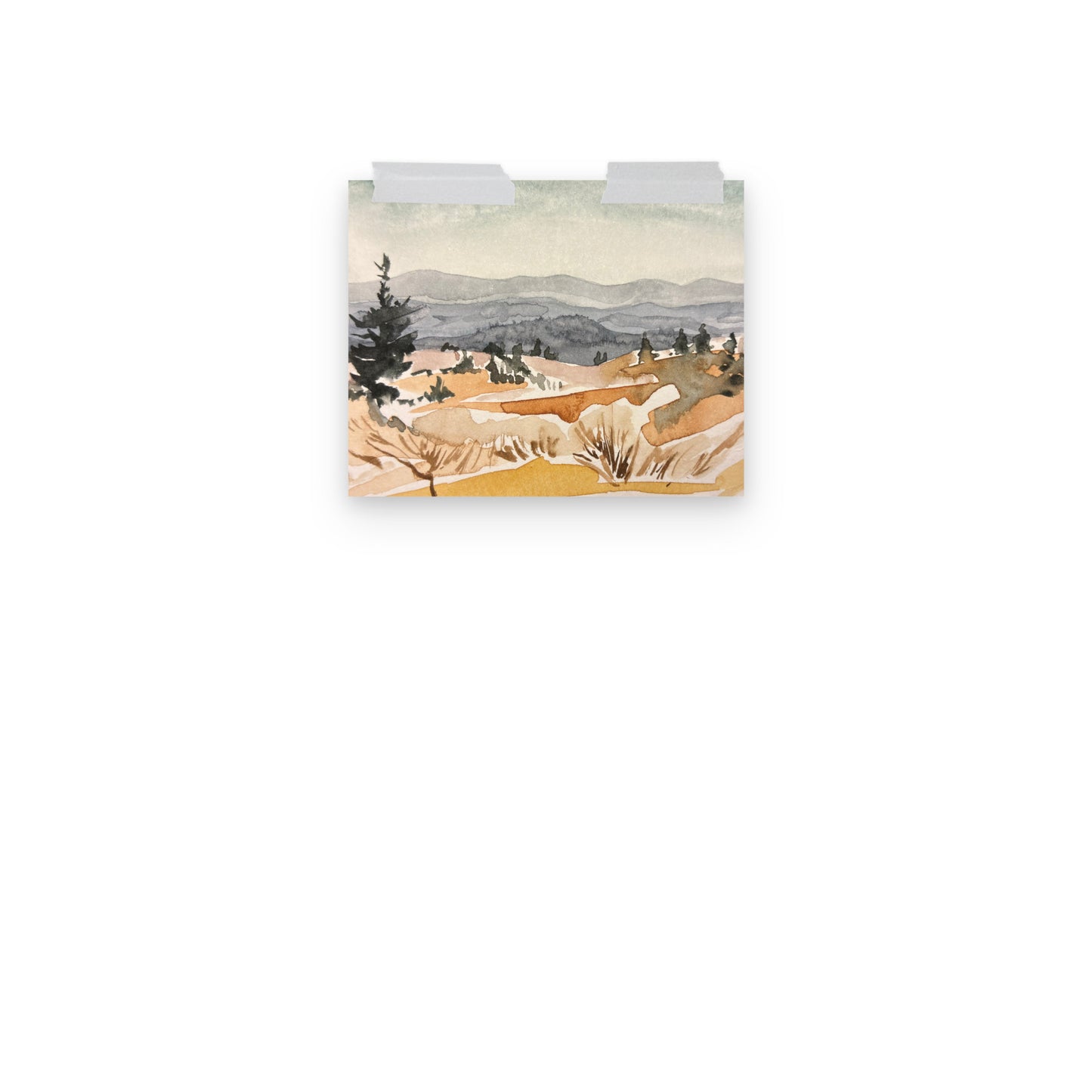 Ridgelines Print (AT Book Cover!)
