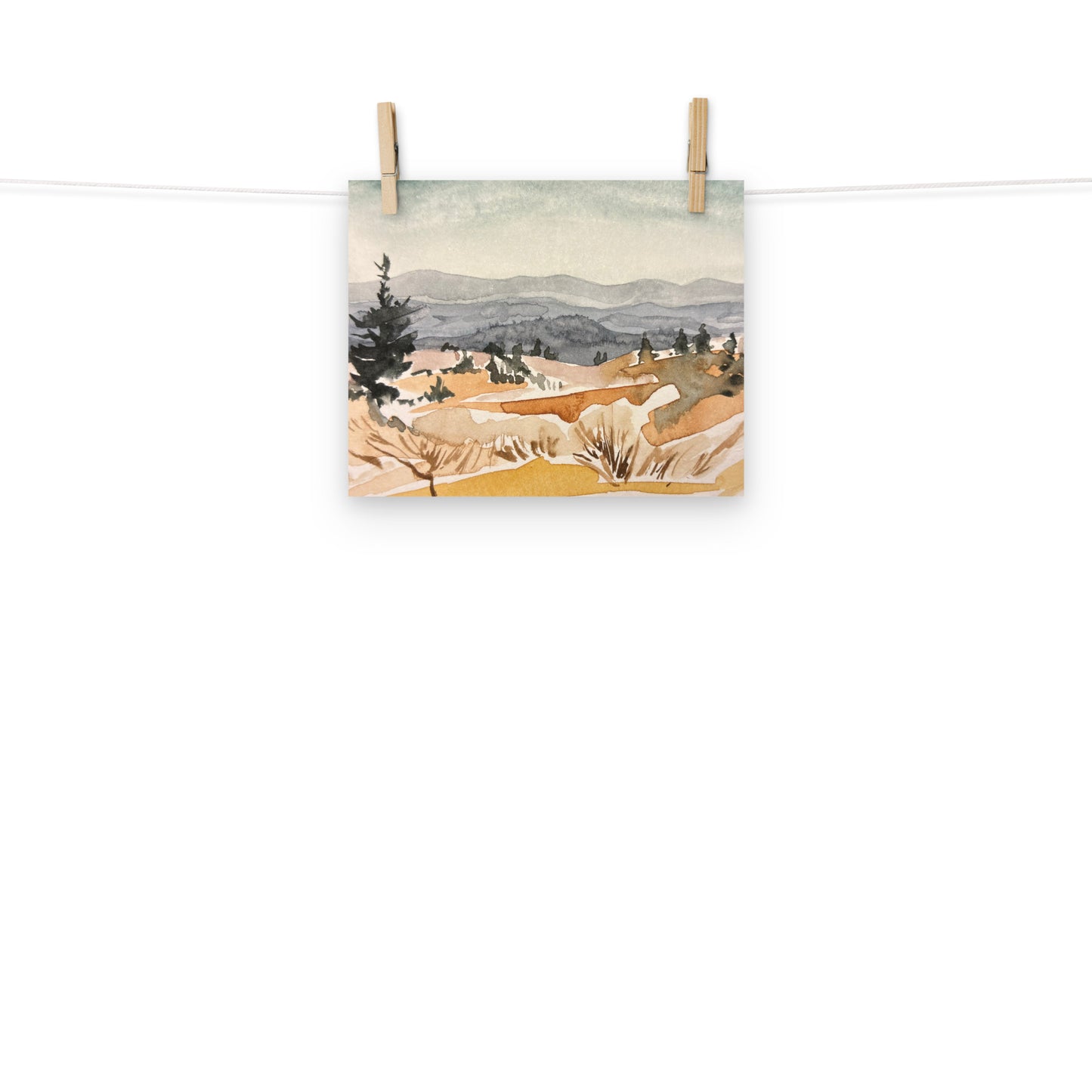 Ridgelines Print (AT Book Cover!)