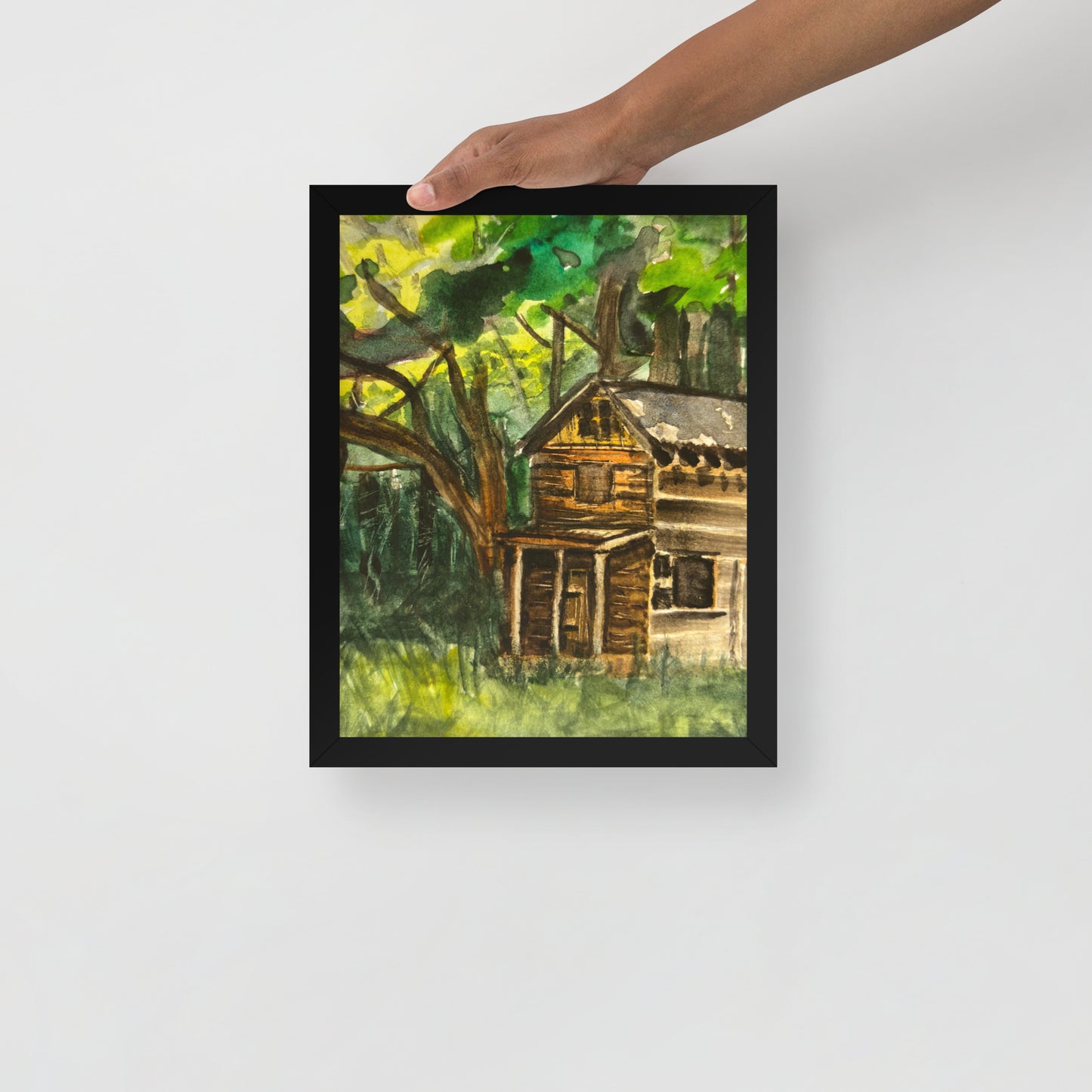 Secret Shelter Framed Print