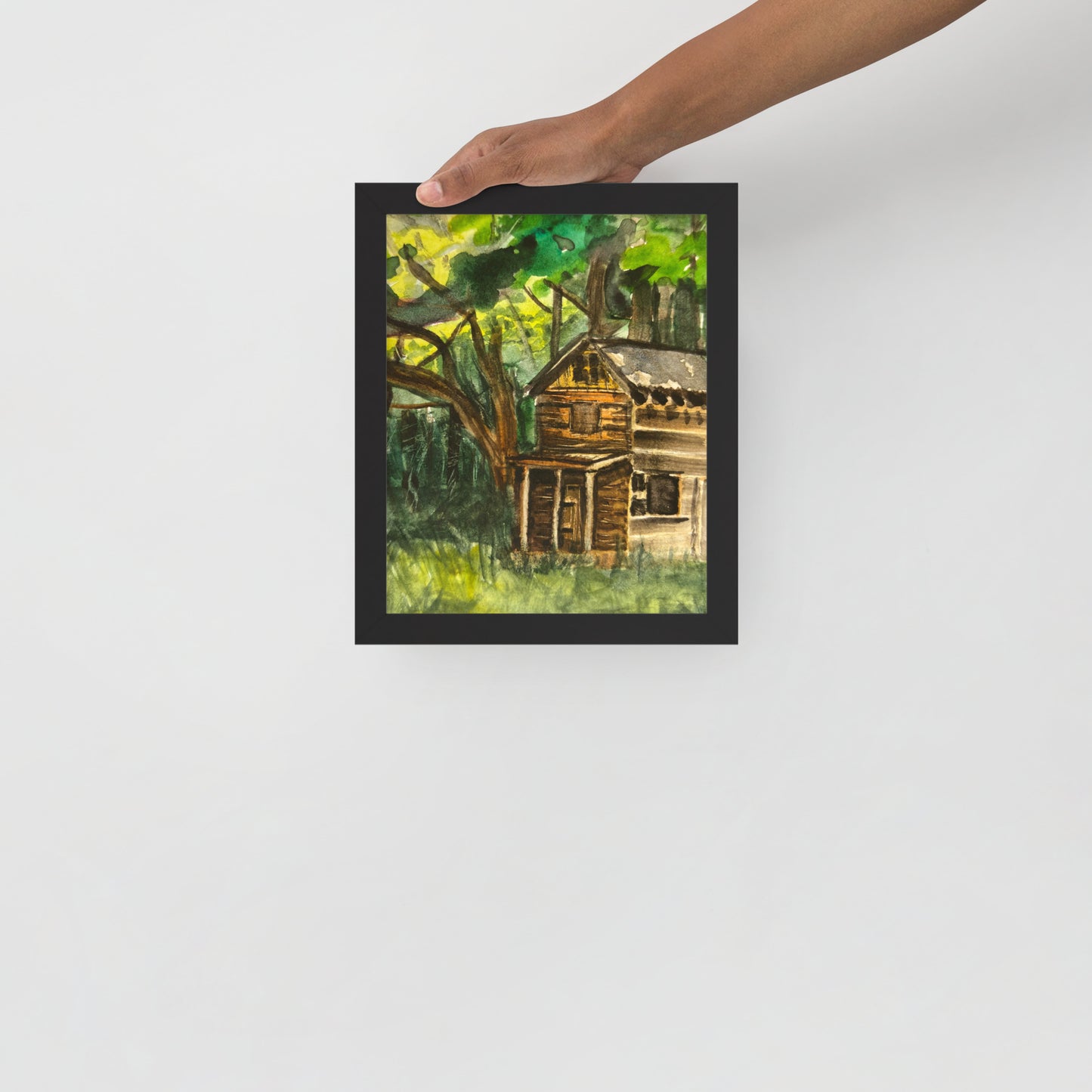 Secret Shelter Framed Print