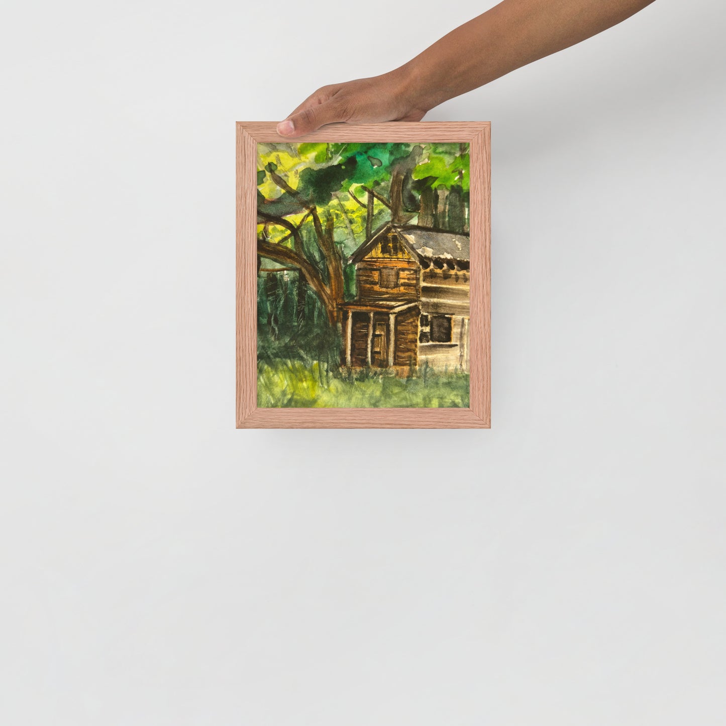 Secret Shelter Framed Print