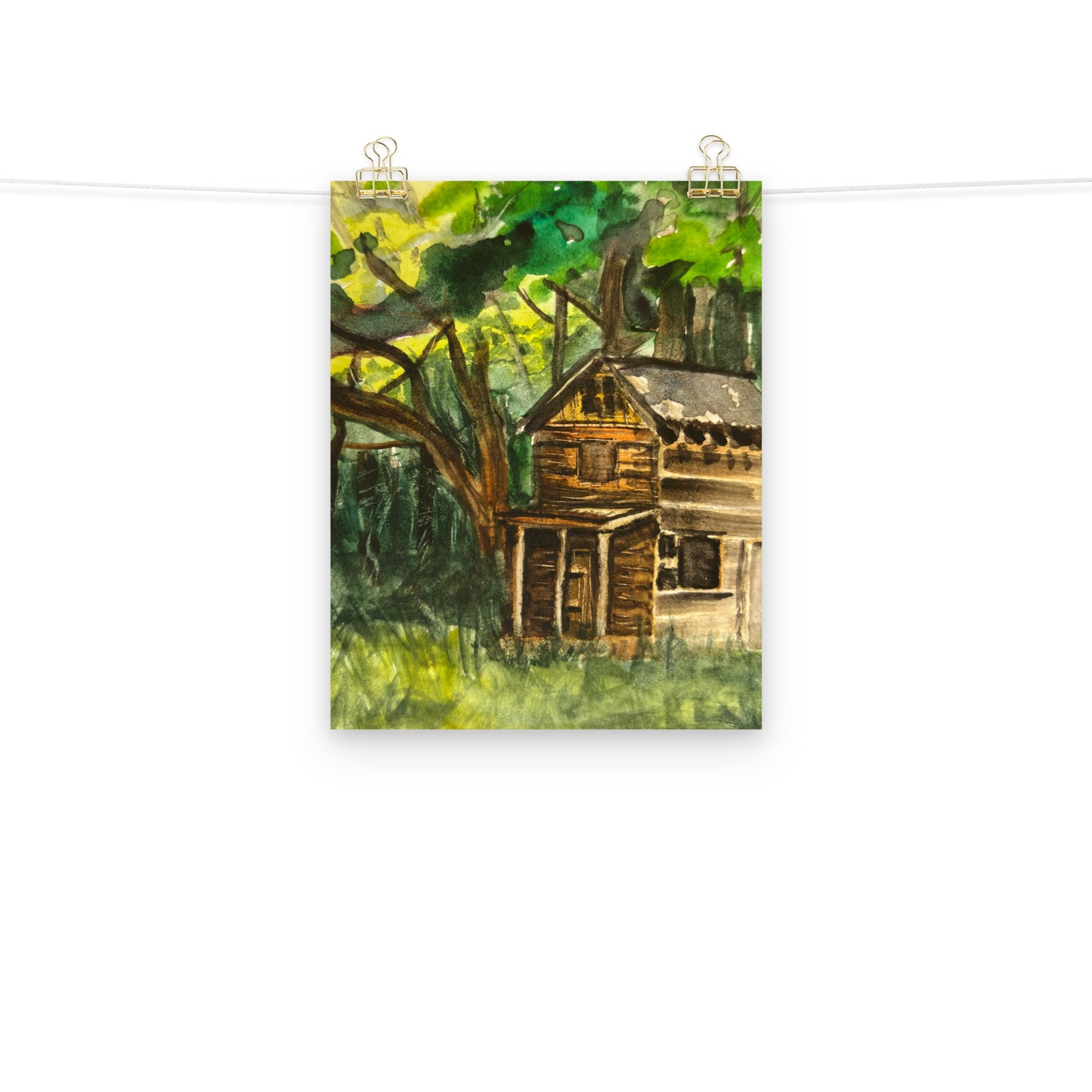 Secret Shelter Print (11" x 14")