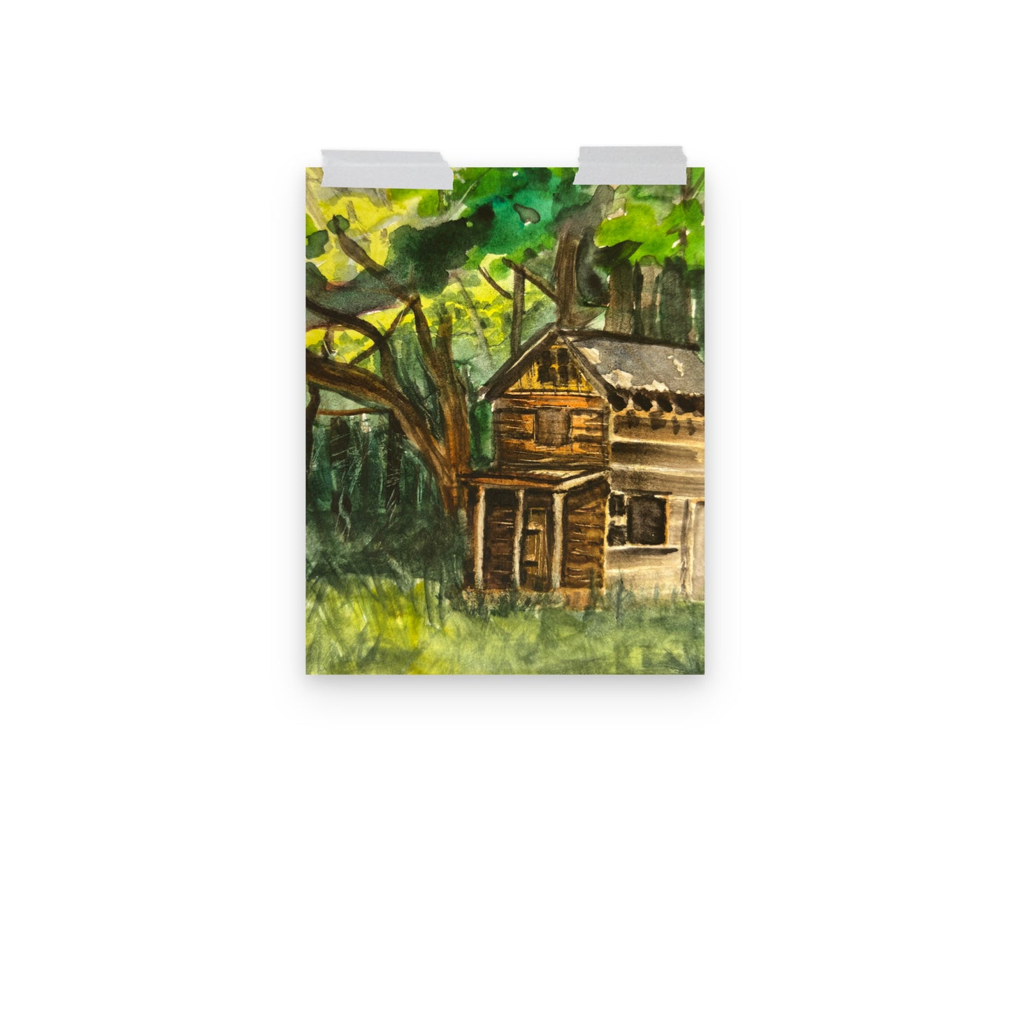 Secret Shelter Print (11" x 14")