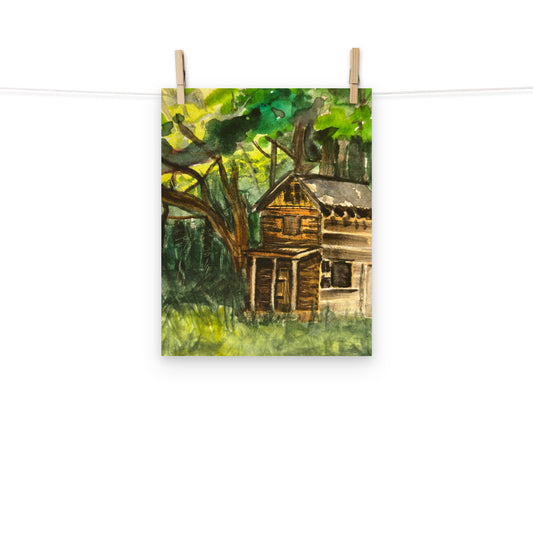 Secret Shelter Print (11" x 14")