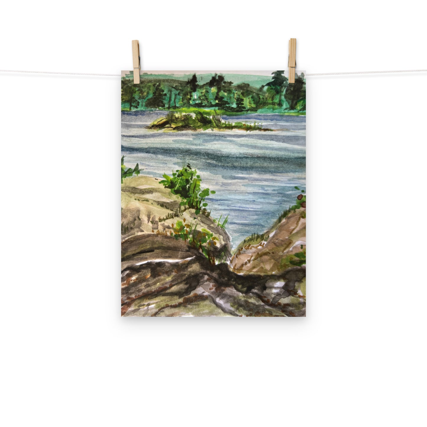 Island Pond Print