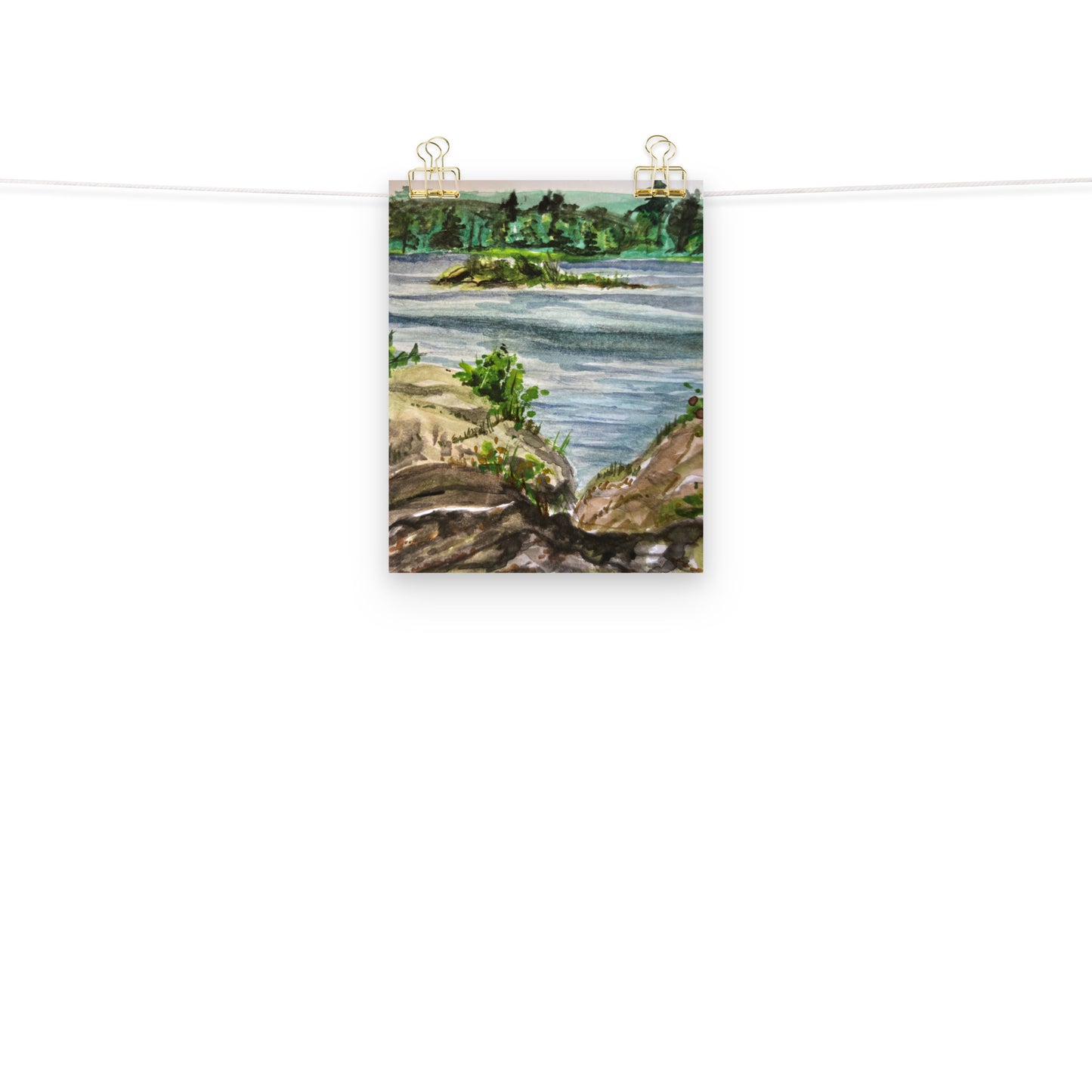 Island Pond Print